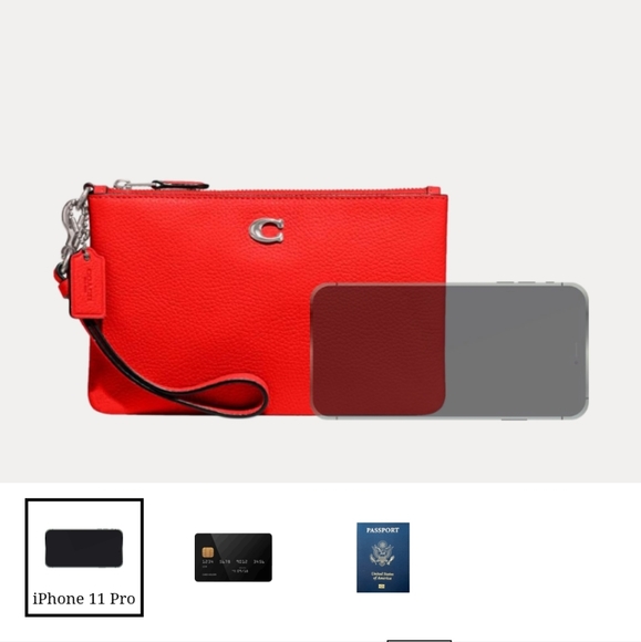 Coach Small Wristlet - Picture 7 of 8